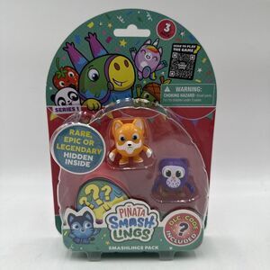 Pinata Smashlings 3 Pack Figures Roblox Official Toy Toikido Mystery Series 1 A4